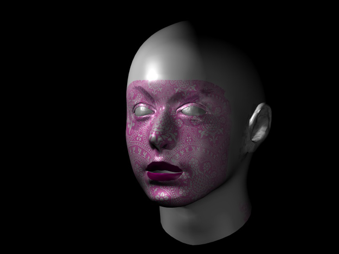 3D: mapped mask