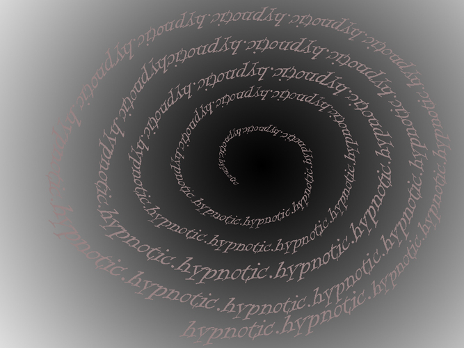 word design hypnotic
