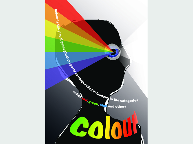 poster about colour